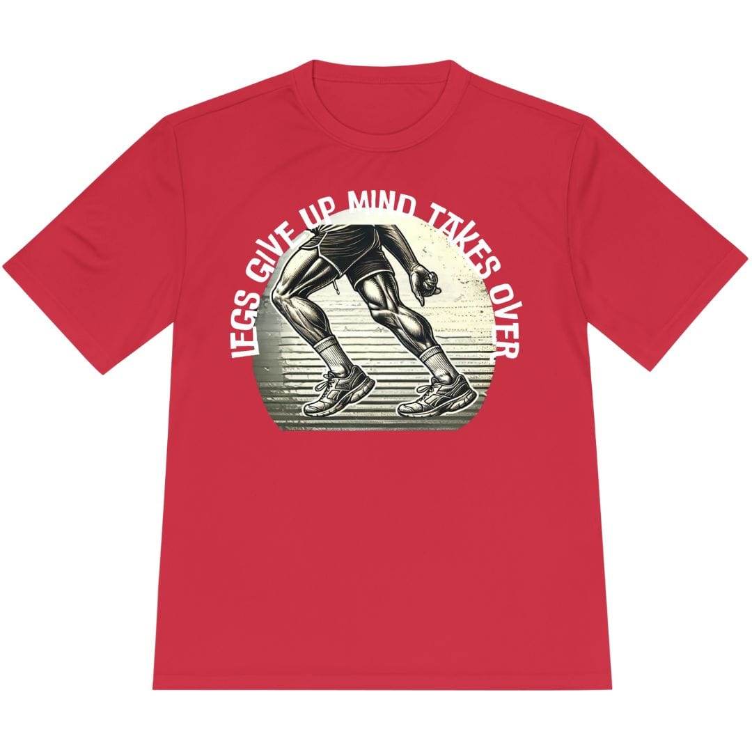 Printify T-Shirt True Red / XS Legs Give Up T-Shirt / Pro