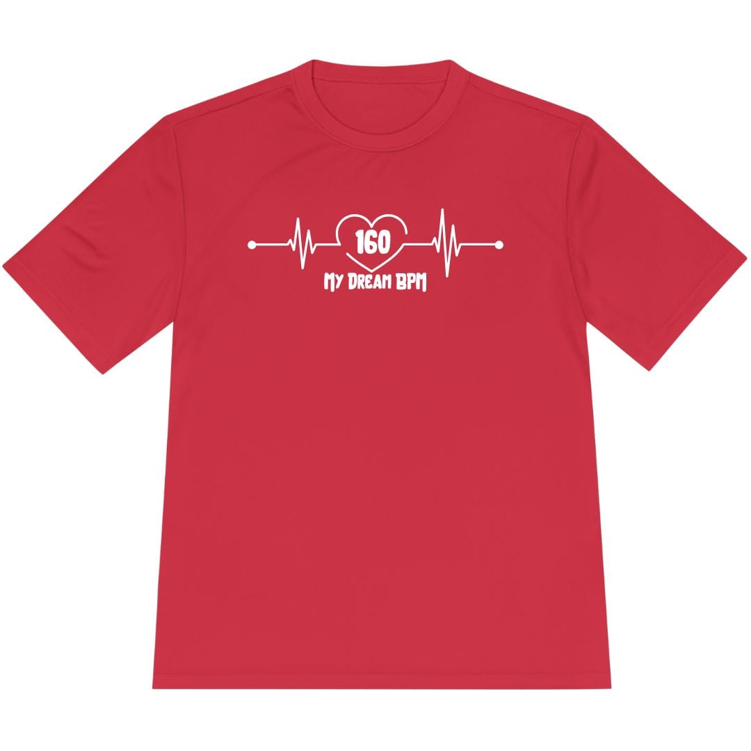 Printify T-Shirt True Red / XS My Dream 160 BPM T-Shirt / Pro