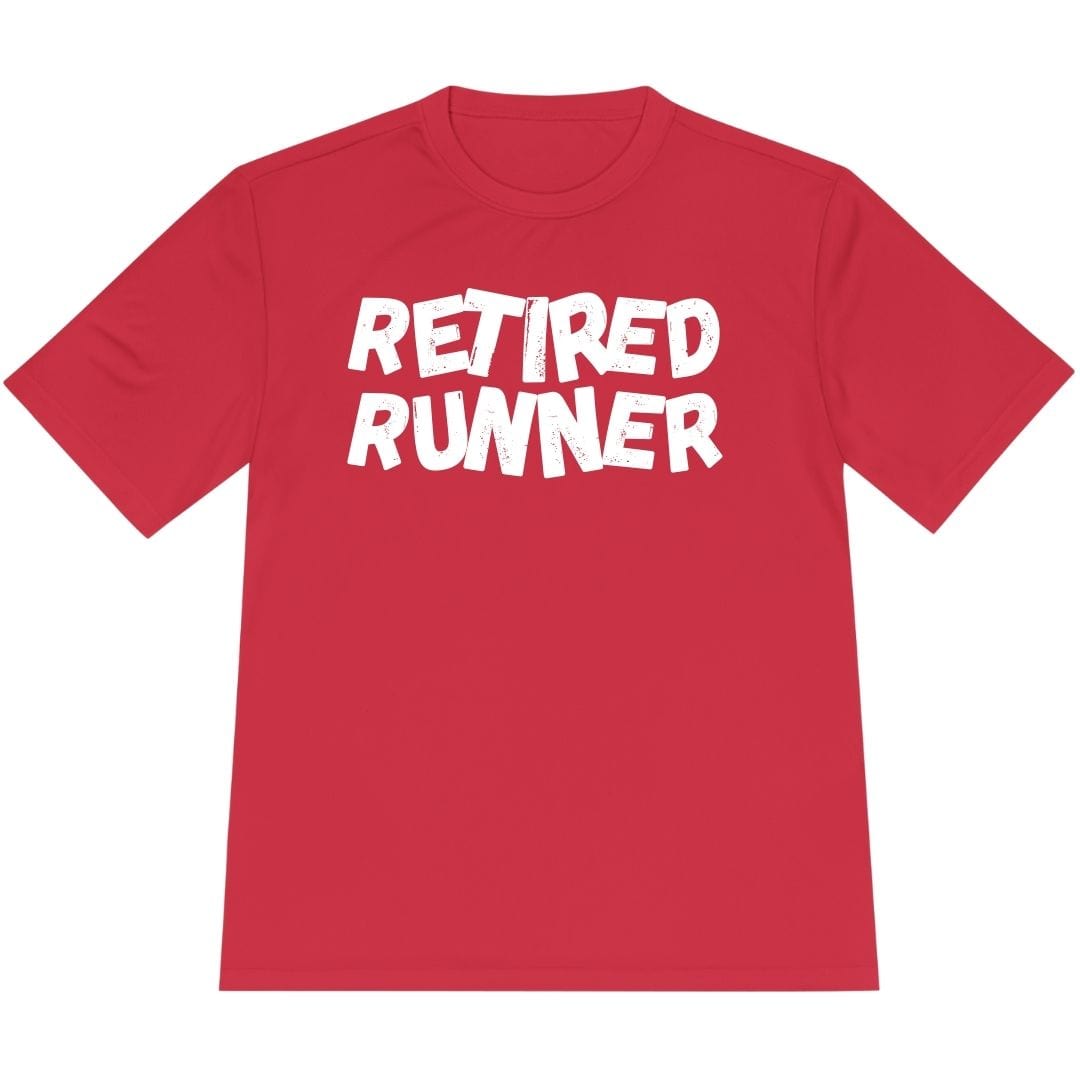 Printify T-Shirt True Red / XS Retired Runner T-Shirt / Pro