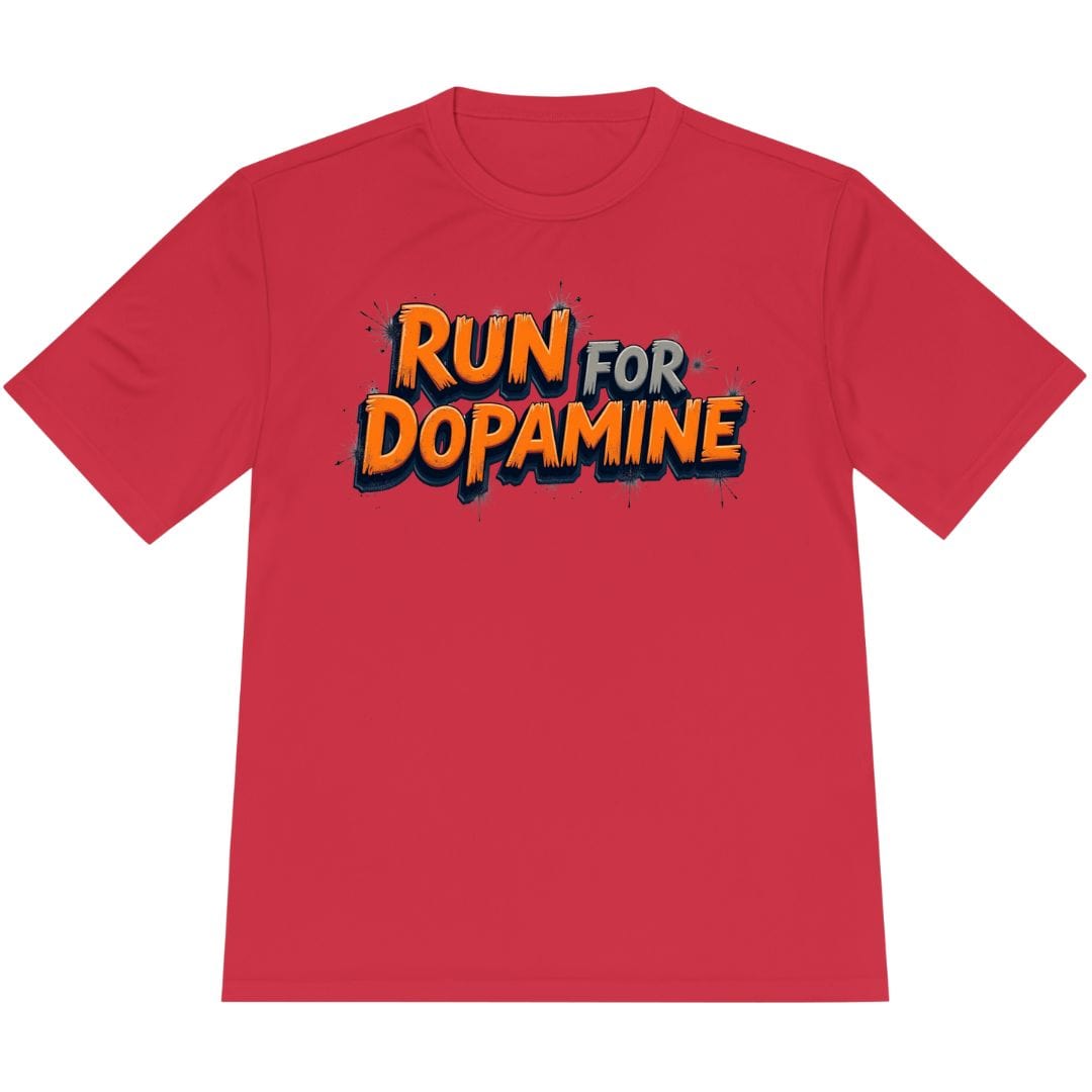 Printify T-Shirt True Red / XS Run For Dopamine T-Shirt / Pro