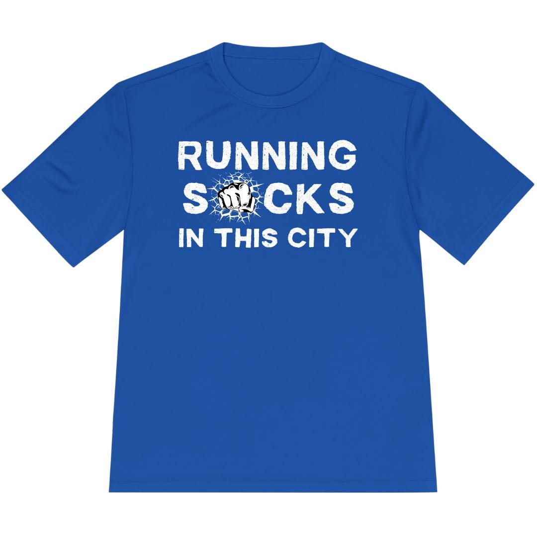 Printify T-Shirt True Royal / XS City Runs, Zero Fun T-Shirt / Pro