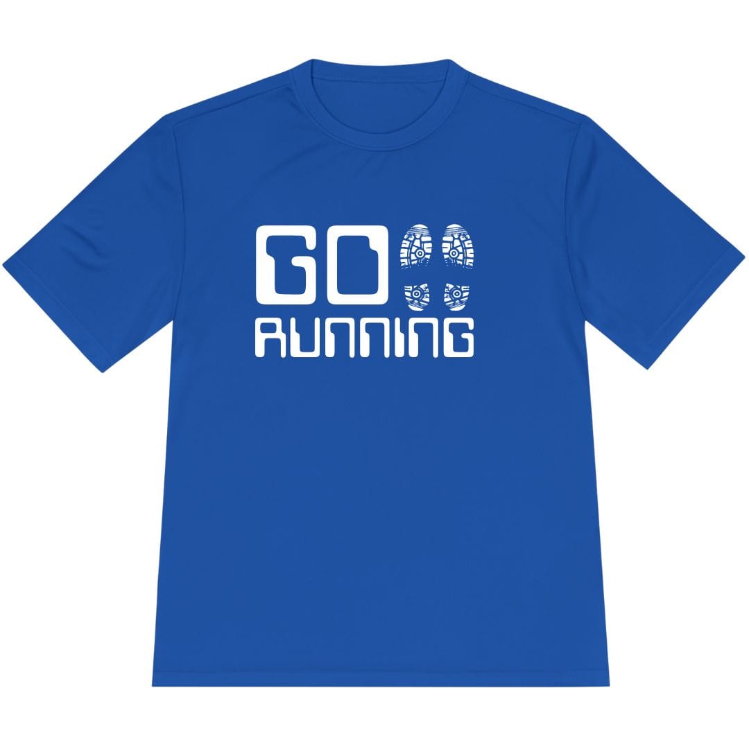 Printify T-Shirt True Royal / XS Go Running T-Shirt / Pro