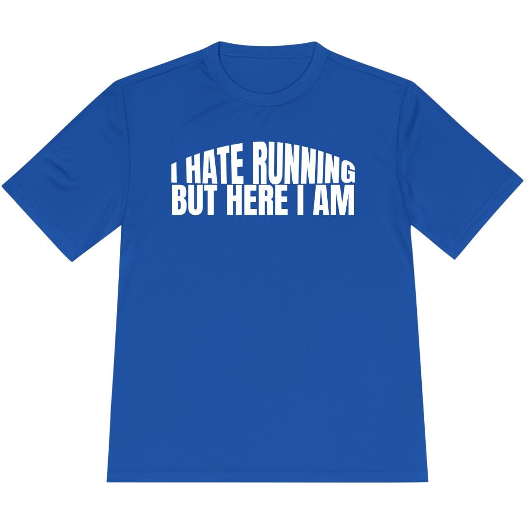 Printify T-Shirt True Royal / XS I Hate Running -2- T-Shirt / Pro