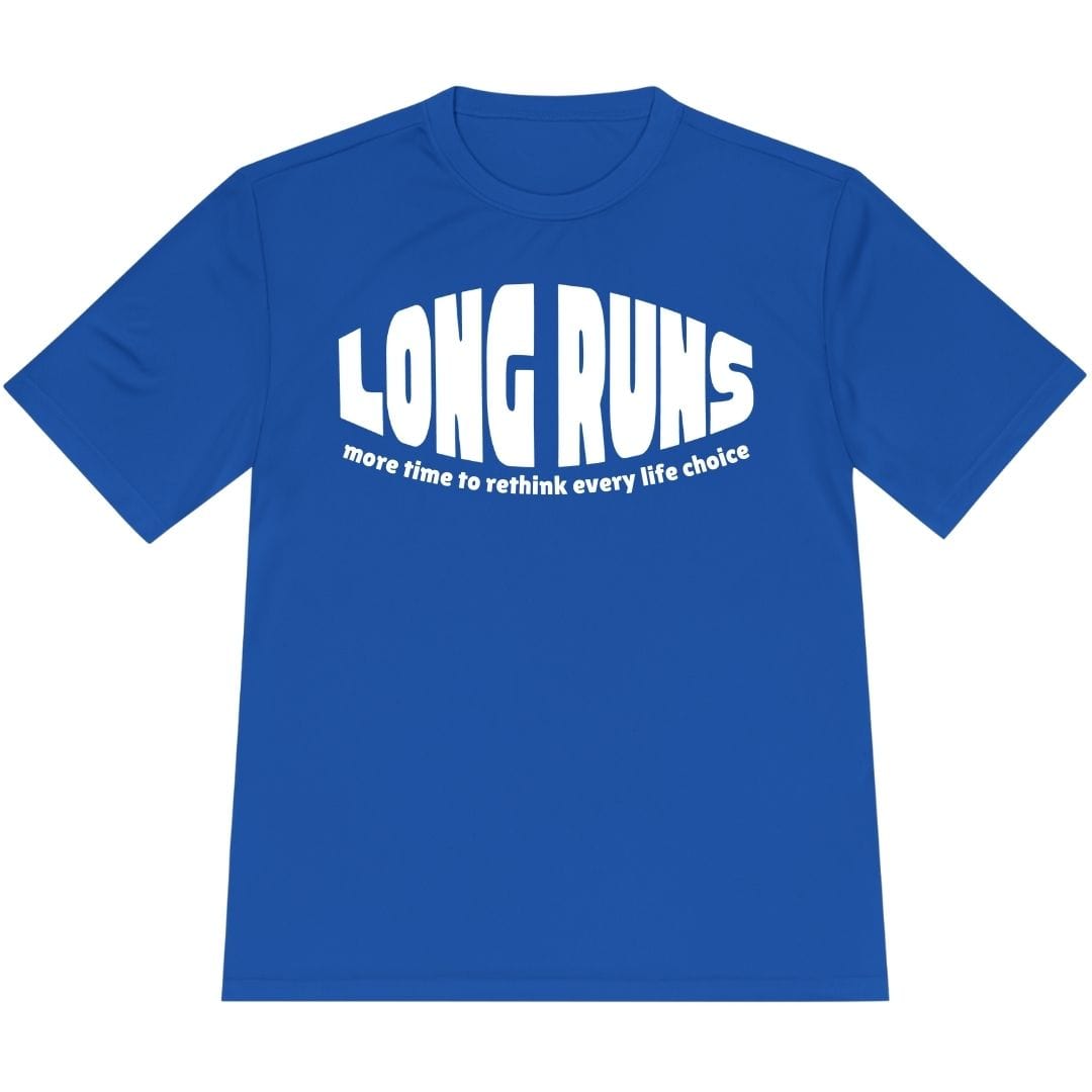 Printify T-Shirt True Royal / XS Long Runs T-Shirt / Pro
