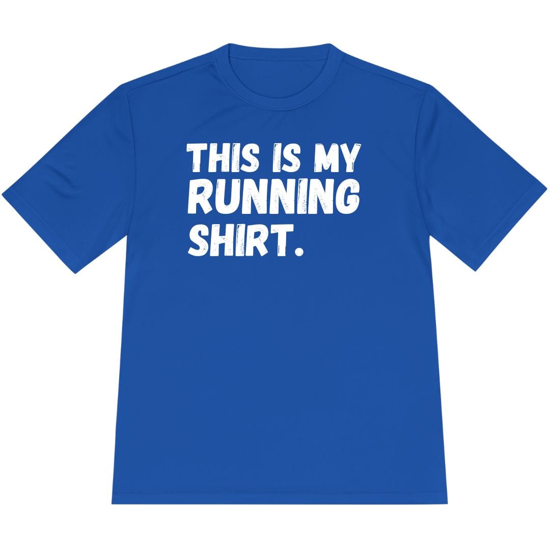 Printify T-Shirt True Royal / XS My Running Shirt T-Shirt / Pro