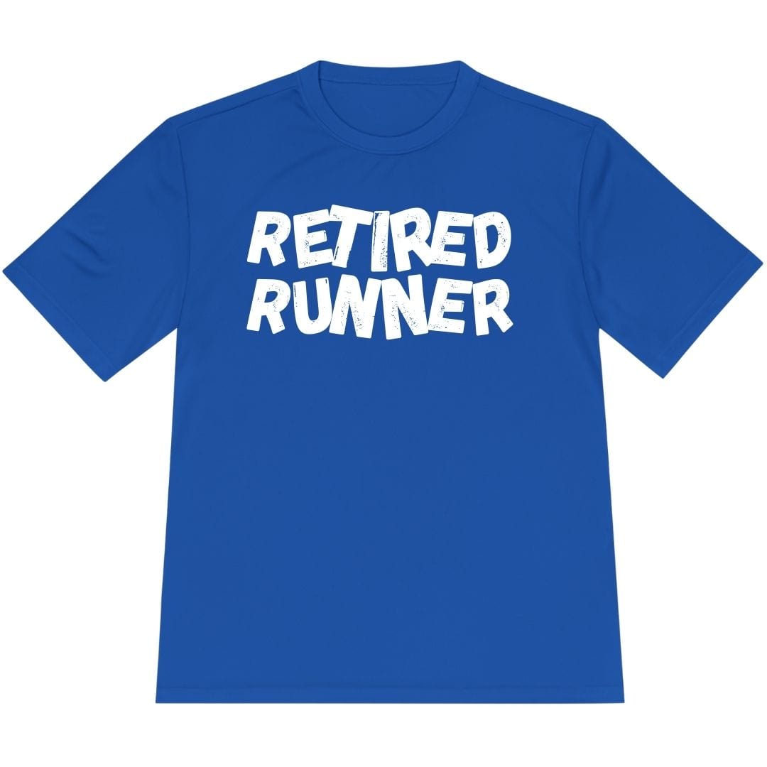 Printify T-Shirt True Royal / XS Retired Runner T-Shirt / Pro