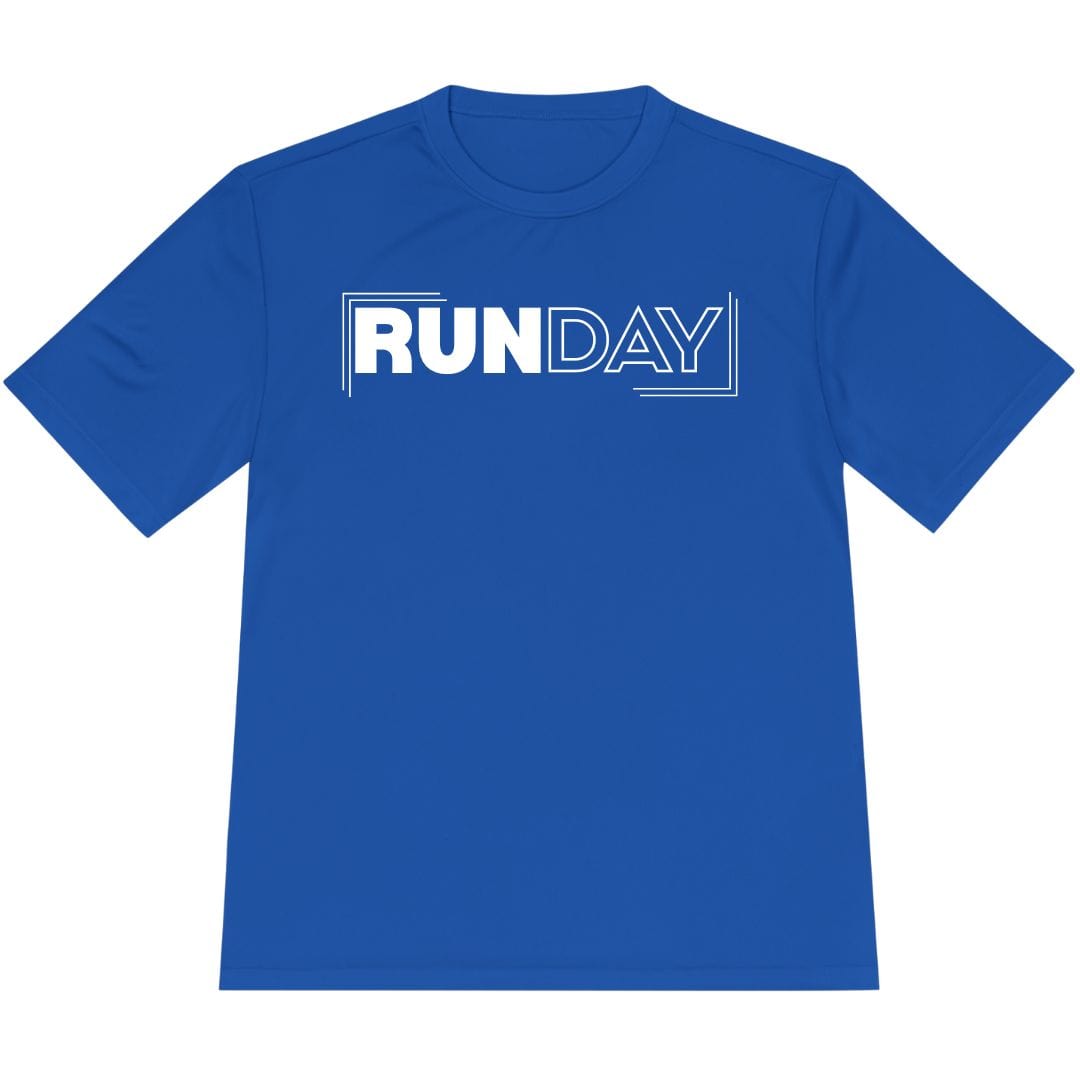 Printify T-Shirt True Royal / XS Run Day T-Shirt / Pro