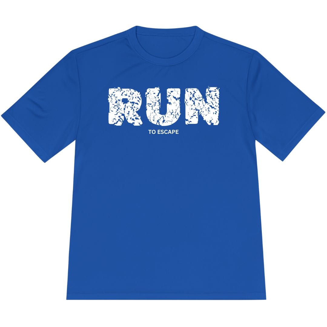 Printify T-Shirt True Royal / XS Run To Escape T-Shirt / Pro