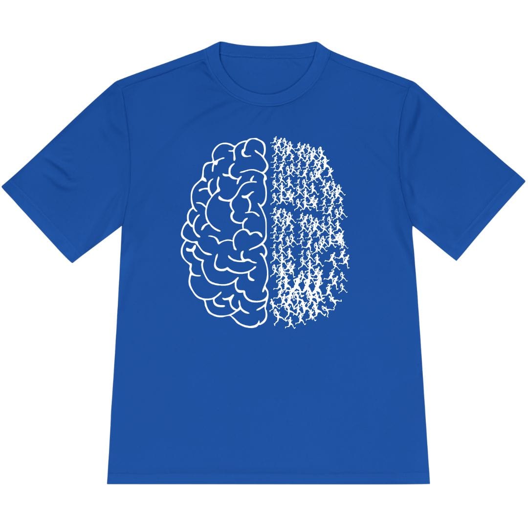 Printify T-Shirt True Royal / XS Running Is My Mind T-Shirt / Pro