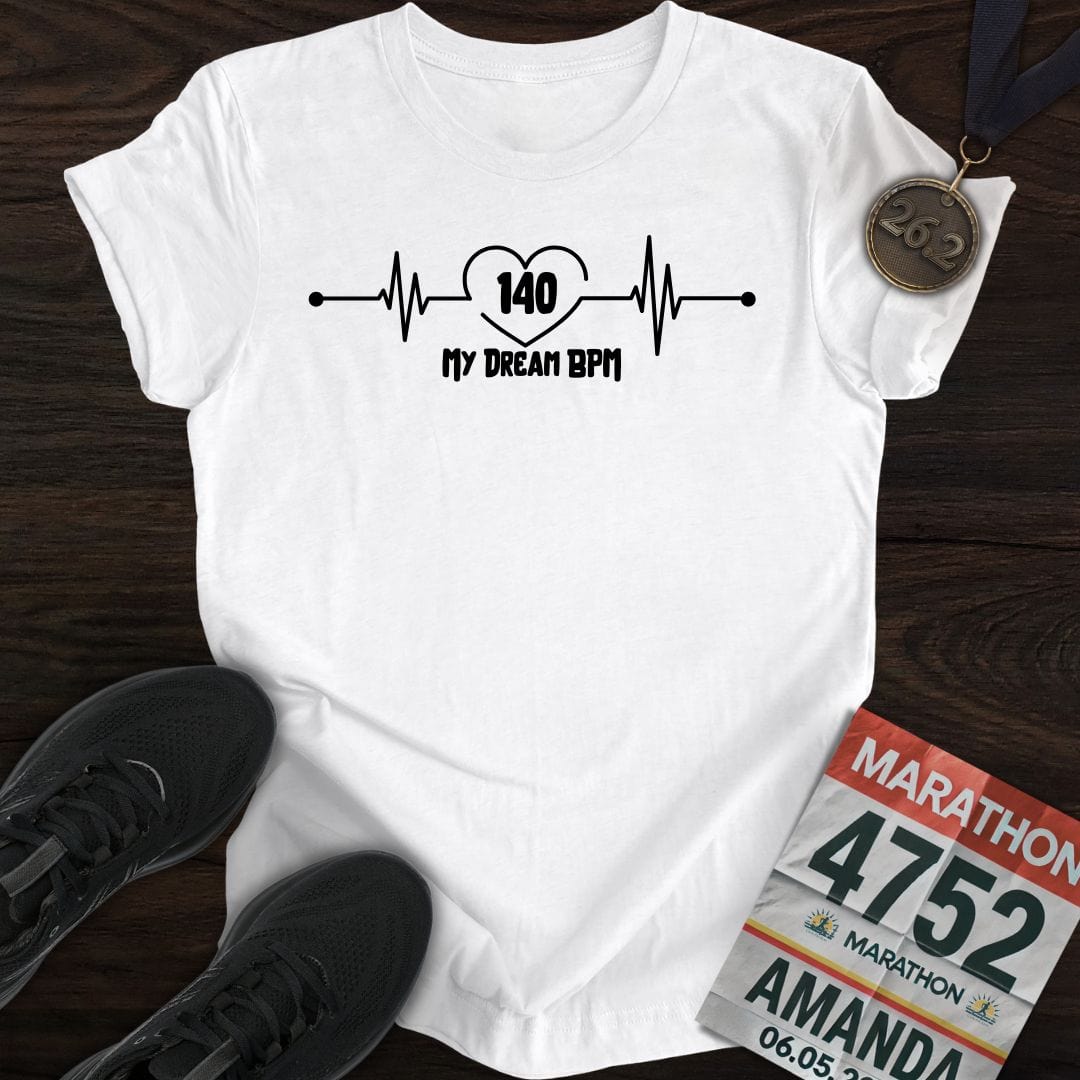 Printify T-Shirt White / S My Dream 140 BPM T-shirt