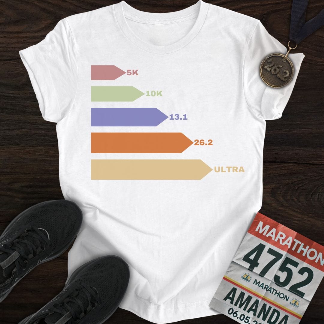 Printify T-Shirt White / S Ultra Target Runner T-Shirt