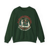 Printify Sweatshirt Forest Green / S Wonderful Time To Run A Marathon Sweatshirt (Woman)