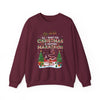 Printify Sweatshirt Maroon / S All I Want for Christmas is Another Marathon Sweatshirt