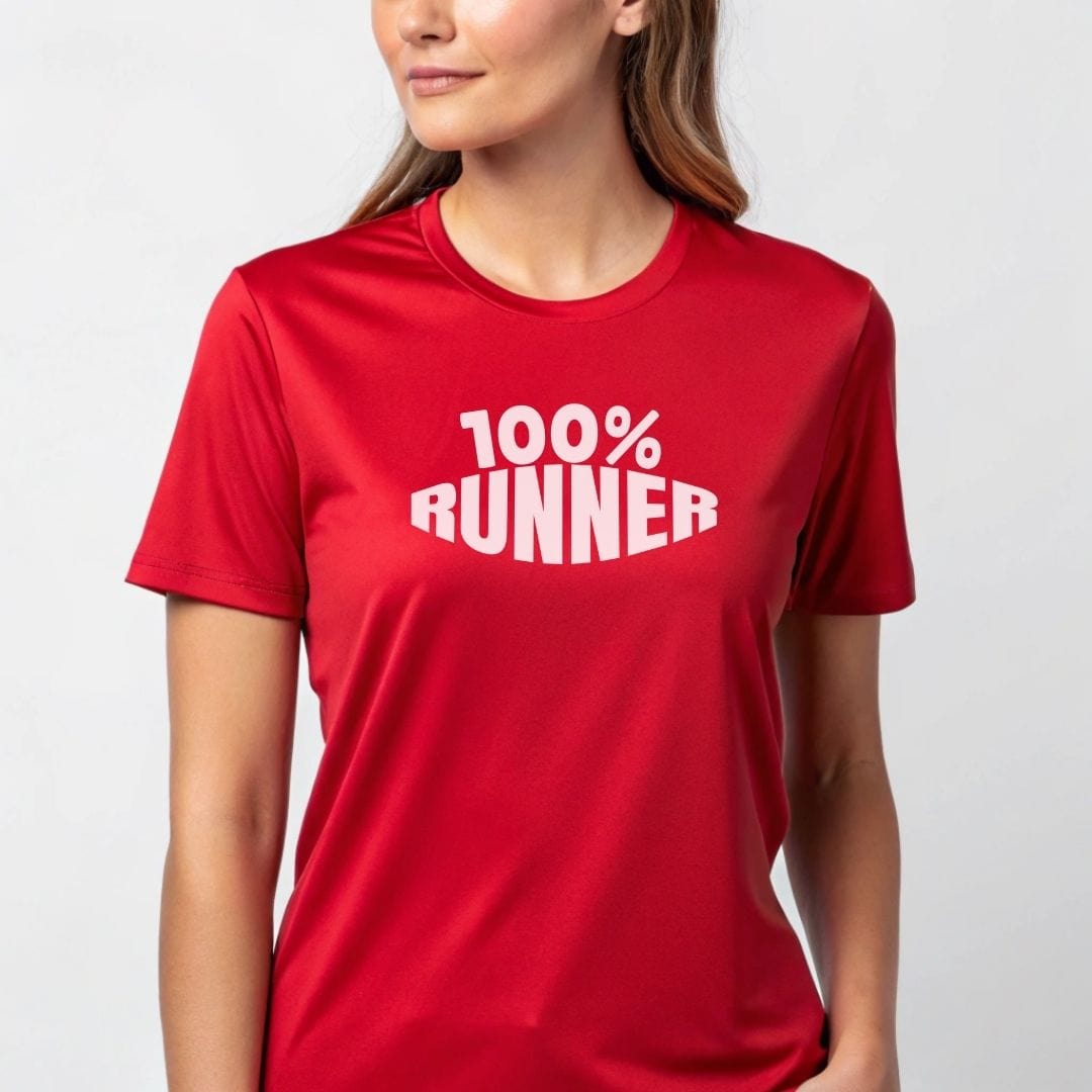 Printify T-Shirt 100% Runner -2- T-Shirt / Pro