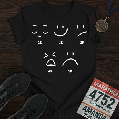 Printify T-Shirt Black / S 5K Emotion Journey T-Shirt