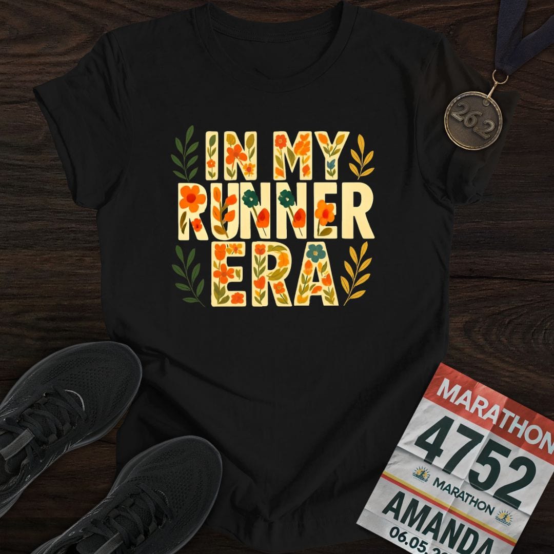 Printify T-Shirt Black / S In My Runner Era T-Shirt