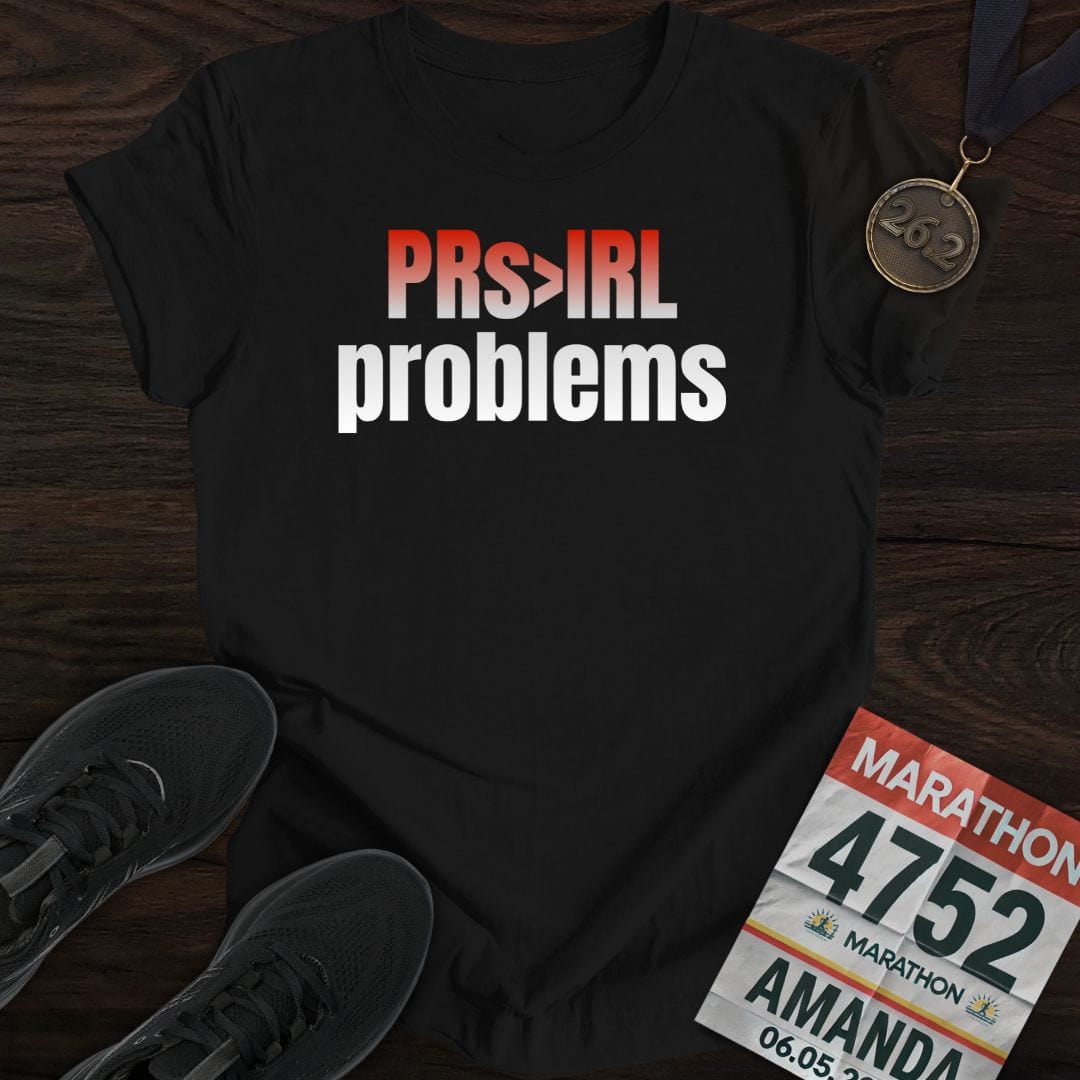 Printify T-Shirt Black / S PRs > IRL problems T-shirt