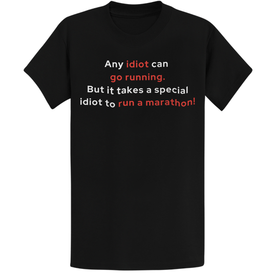 Printify T-Shirt Black / S Special Idiot Runner T-Shirt