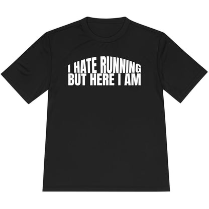 Printify T-Shirt Black / XS I Hate Running -2- T-Shirt / Pro