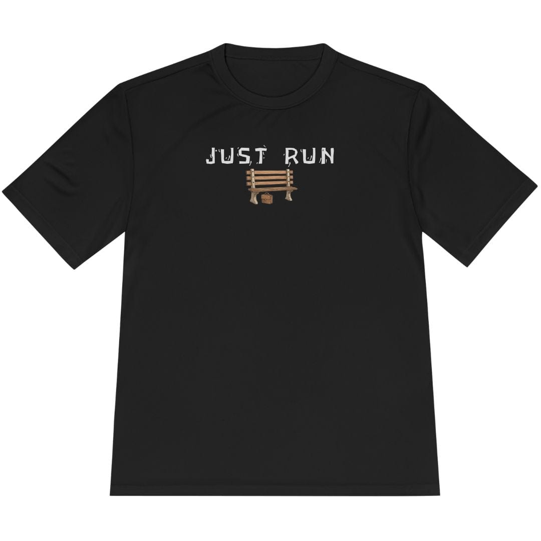 Printify T-Shirt Black / XS Just Run, Like Forrest T-Shirt / Pro