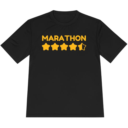 Printify T-Shirt Black / XS Marathon Star Score T-Shirt / Pro