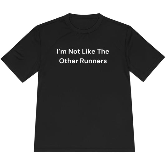 Printify T-Shirt Black / XS Not Like The Other Runners T-Shirt / Pro