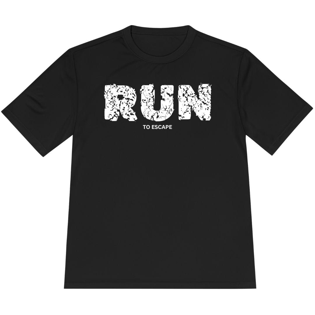 Printify T-Shirt Black / XS Run To Escape T-Shirt / Pro