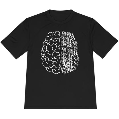 Printify T-Shirt Black / XS Running Is My Mind T-Shirt / Pro