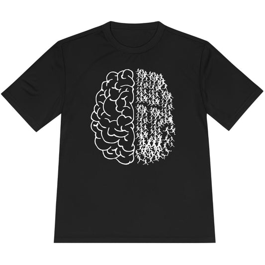 Printify T-Shirt Black / XS Running Is My Mind T-Shirt / Pro