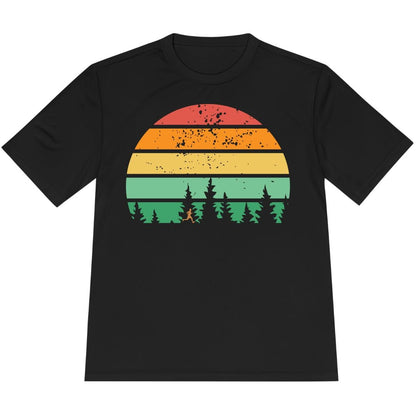 Printify T-Shirt Black / XS SunSet Runner T-Shirt / Pro