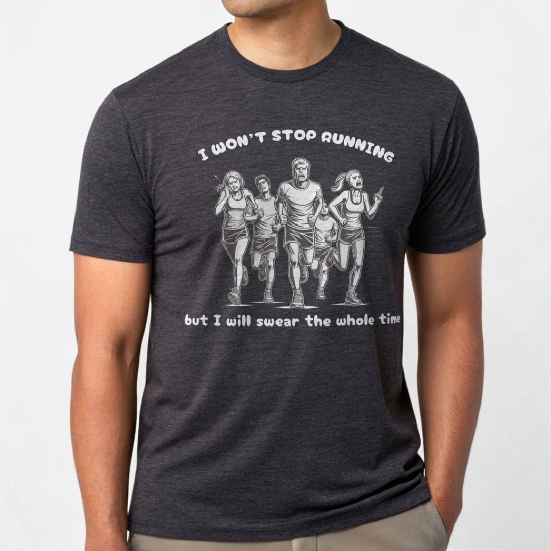 Printify T-Shirt Complain Runners T-Shirt