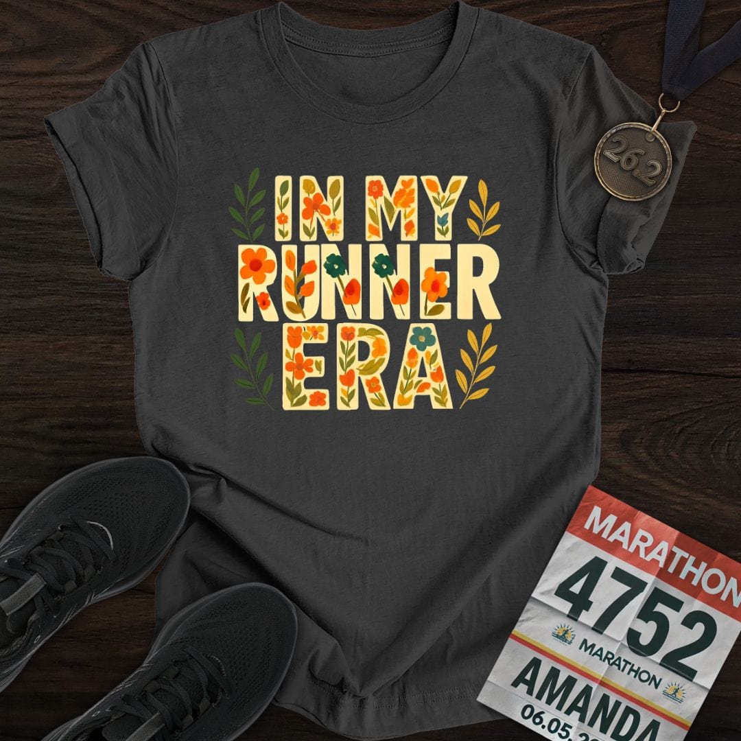 Printify T-Shirt Dark Heather / S In My Runner Era T-Shirt