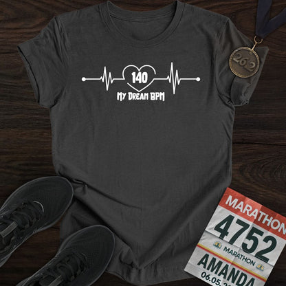 Printify T-Shirt Dark Heather / S My Dream 140 BPM T-shirt
