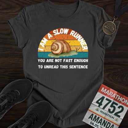 Printify T-Shirt Dark Heather / S Not Fast Enough T-shirt