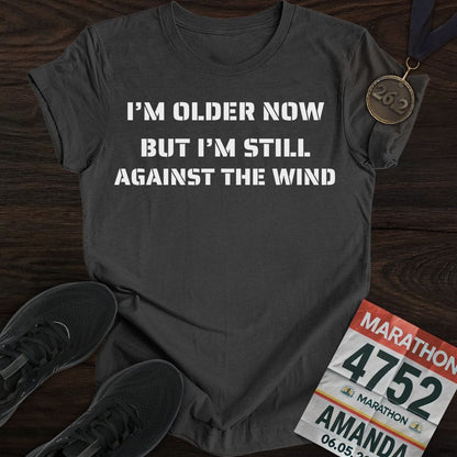 Printify T-Shirt Dark Heather / S Older Runner T-Shirt