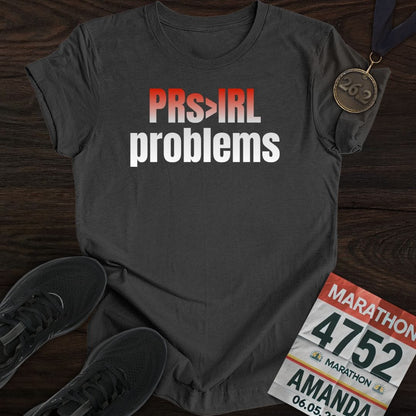 Printify T-Shirt Dark Heather / S PRs > IRL problems T-shirt