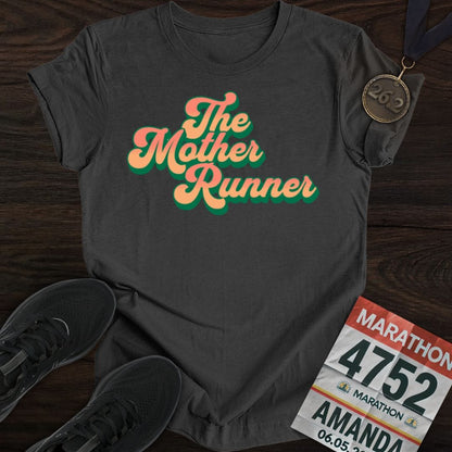 Printify T-Shirt Dark Heather / S The Mother Runner T-shirt