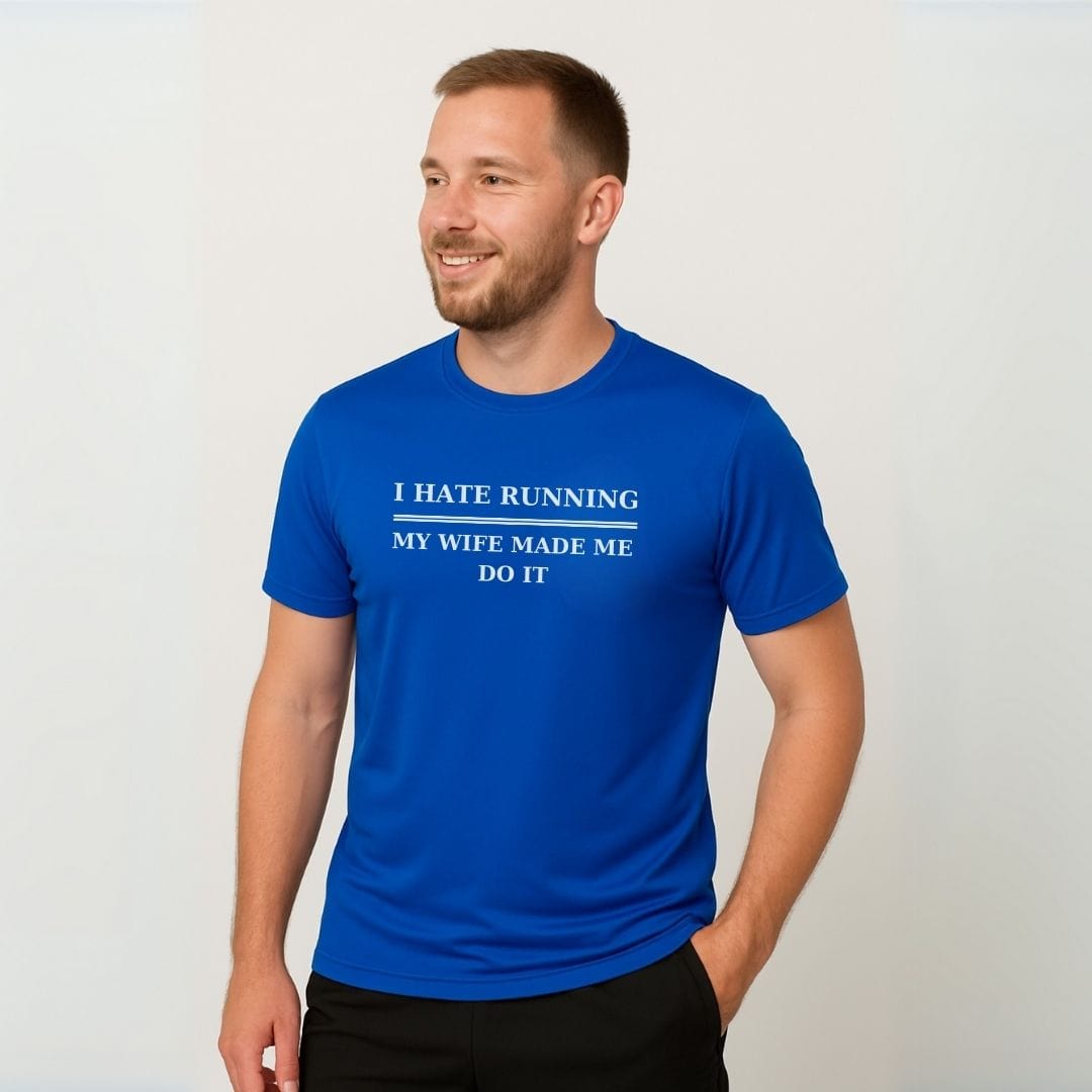 Printify T-Shirt Hate Running T-Shirt / Pro