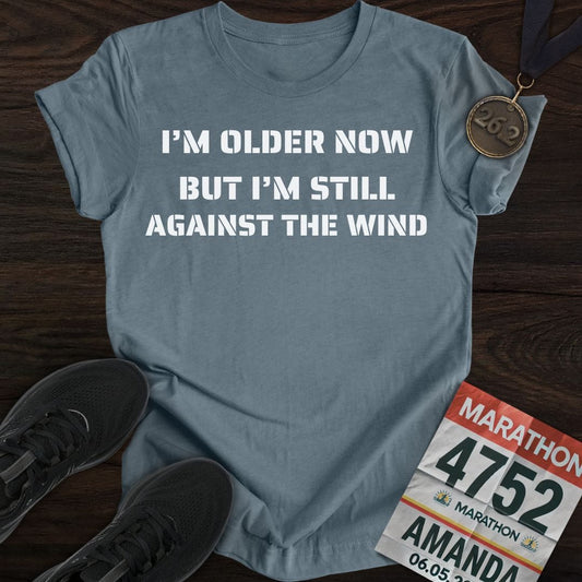 Printify T-Shirt Heather Indigo / S Older Runner T-Shirt