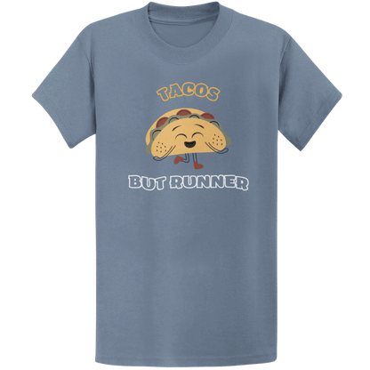 Printify T-Shirt Heather Indigo / S Runner Tacos T-Shirt