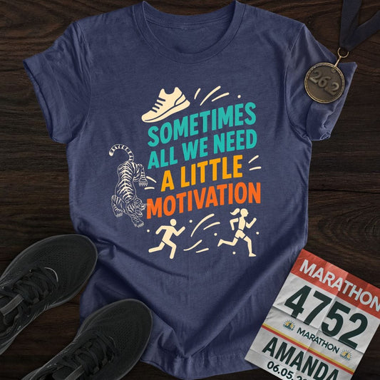Printify T-Shirt Heather Navy / S My Motivation T-Shirt
