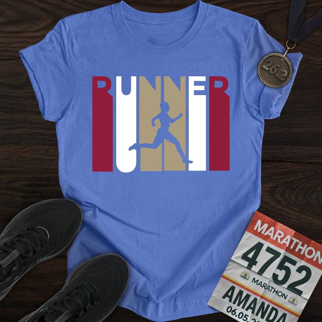 Printify T-Shirt Heather Royal / S I'm Runner