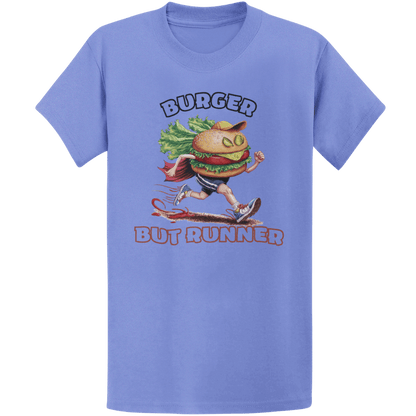 Printify T-Shirt Heather Royal / S Runner Burger T-Shirt