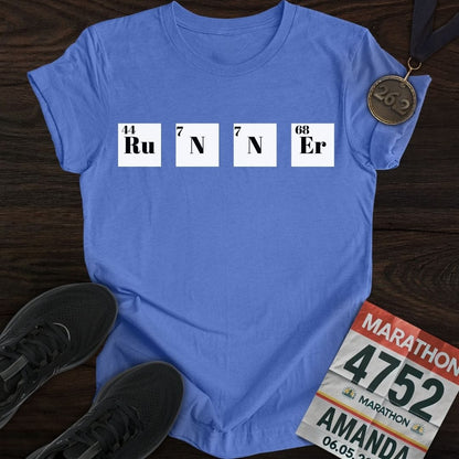 Printify T-Shirt Heather Royal / S Runner Element One T-Shirt