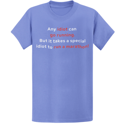 Printify T-Shirt Heather Royal / S Special Idiot Runner T-Shirt