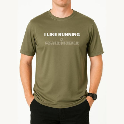 Printify T-Shirt I Like Running T-Shirt / Pro