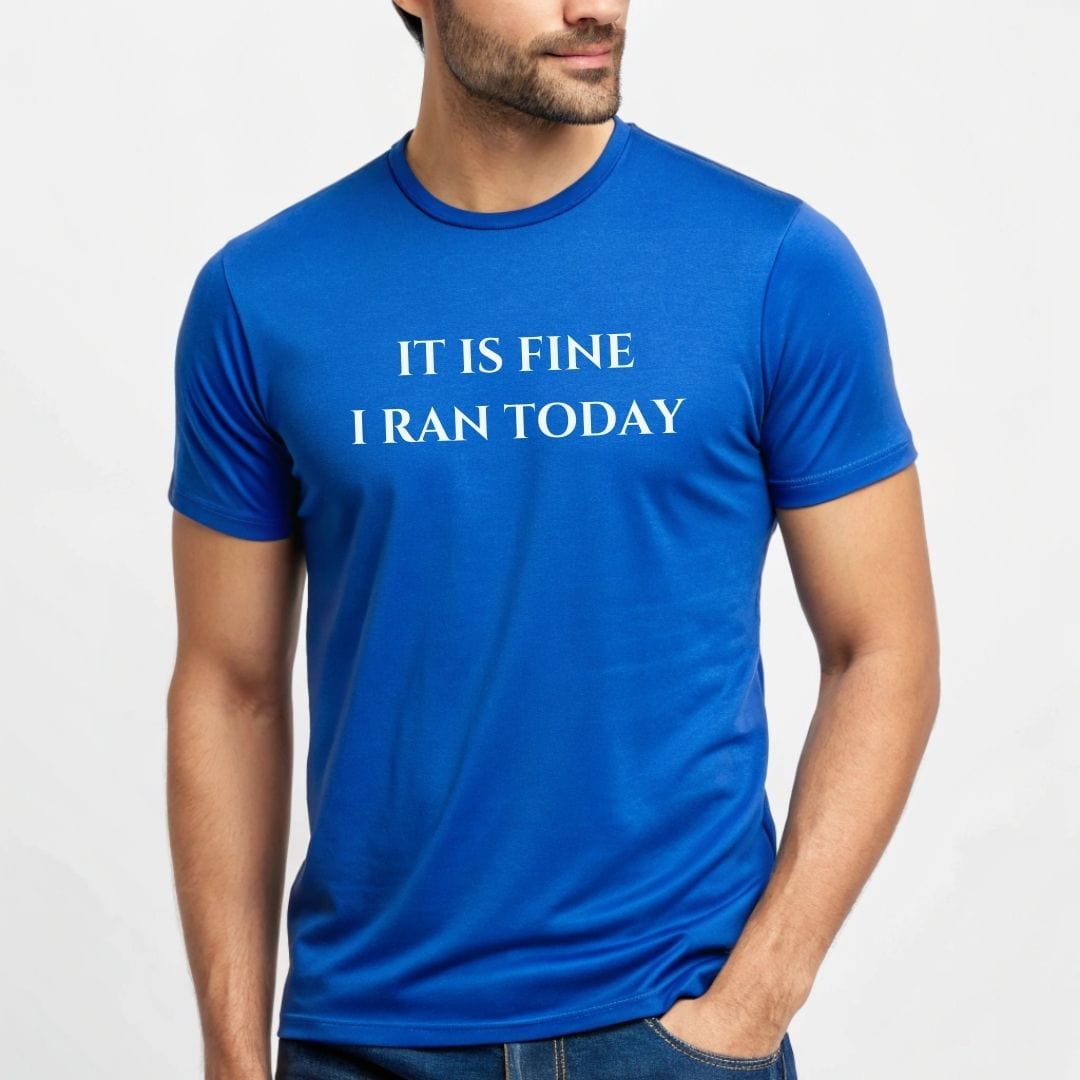 Printify T-Shirt I Ran Today T-Shirt / Pro