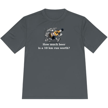 Printify T-Shirt Iron Grey / XS Drink Beer Run 10KM T-Shirt / Pro