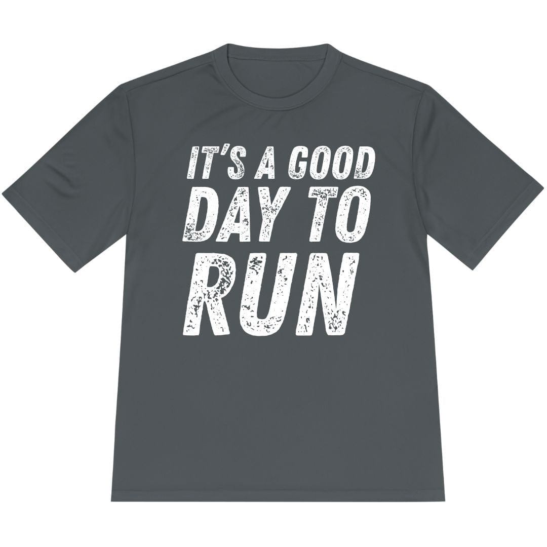 Printify T-Shirt Iron Grey / XS It's A Good Day To Run T-Shirt / Pro