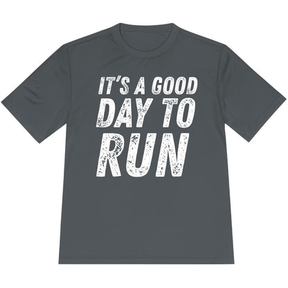 Printify T-Shirt Iron Grey / XS It's A Good Day To Run T-Shirt / Pro